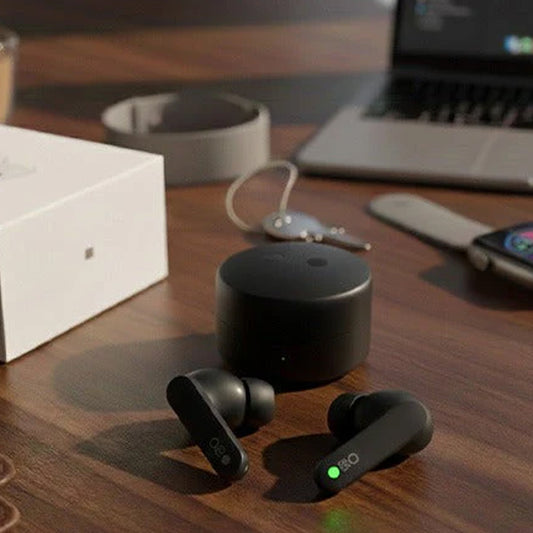 Round Wireless Earbuds with 12-Hour Playtime