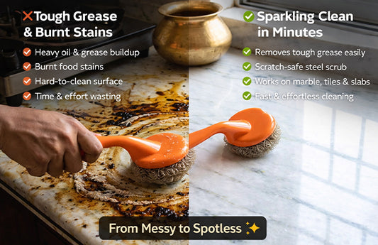 Long Handle Kitchen Dish Scrubber Brush