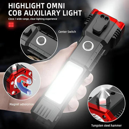 7-in-1 Multi-Tool Hammer with Built-In Torch