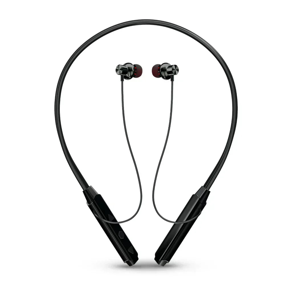 Wireless Bluetooth Neckband Earphones with Deep Bass Sound