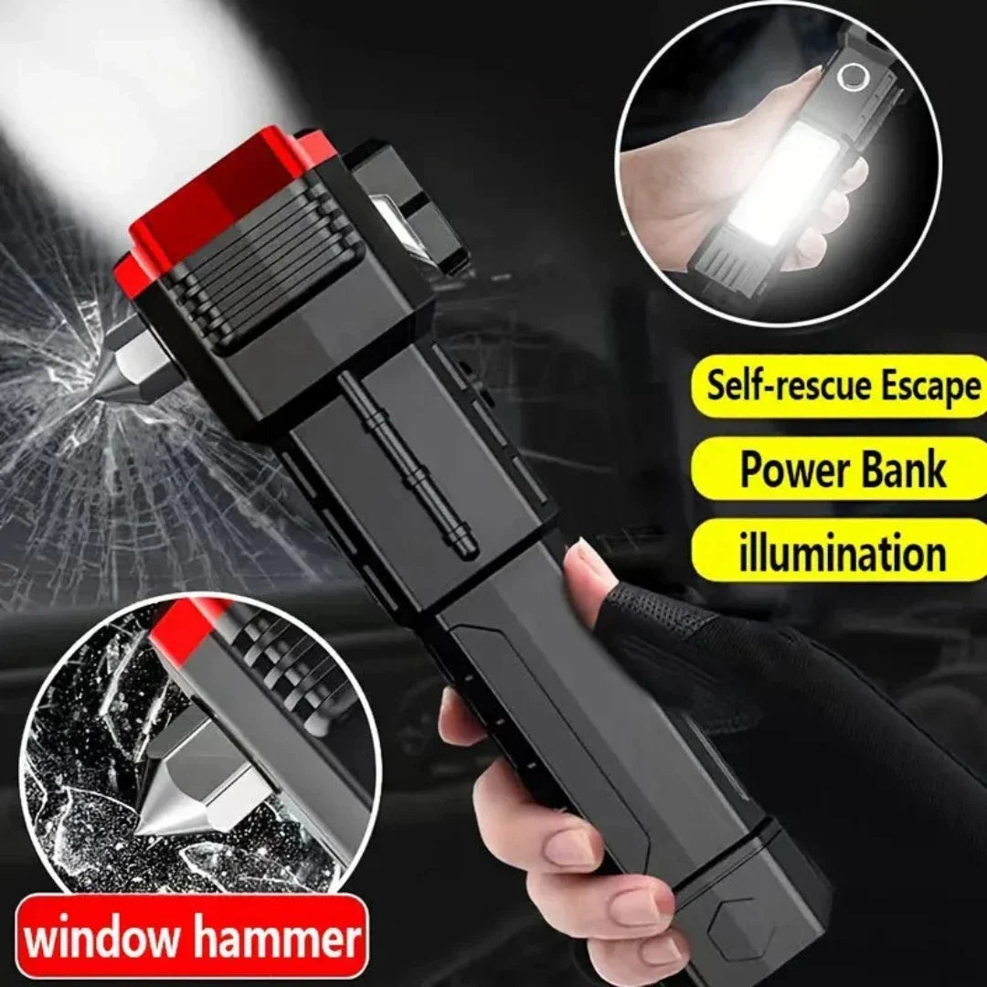 7-in-1 Multi-Tool Hammer with Built-In Torch