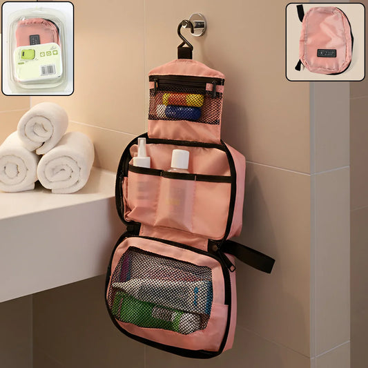 Premium Hanging Toiletry Organizer Travel Bag