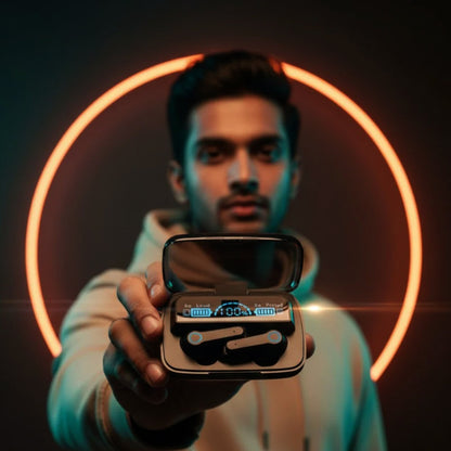 M19 UltraBass True Wireless Earbuds with Enhanced Deep Bass
