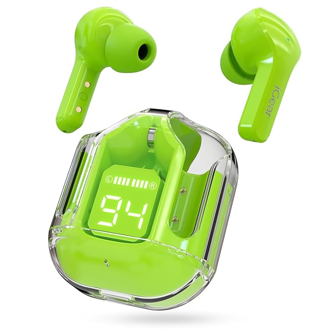Transparent Wireless Bluetooth Earbuds @ ₹299 Only