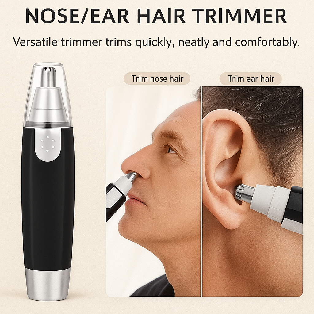 3-in-1 Unisex Electric Grooming Trimmer – Nose, Ear & Eyebrow for Men & Women @Just Rs. 499/-✨