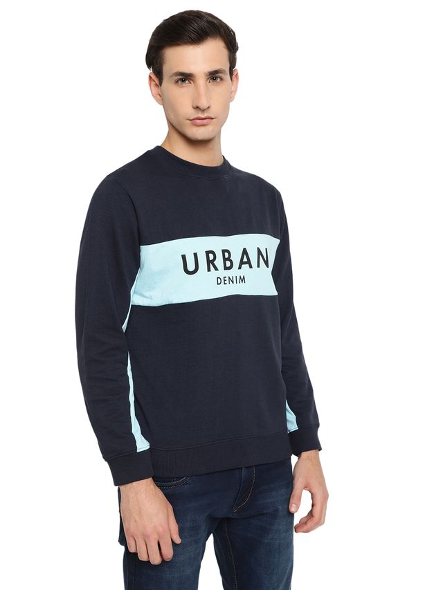 Mens Winter Sweatshirt Soft Cotton Full Sleeve Warm Casual Sweatshirt for Cold Weather