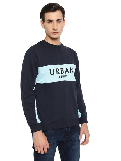 Mens Winter Sweatshirt Soft Cotton Full Sleeve Warm Casual Sweatshirt for Cold Weather