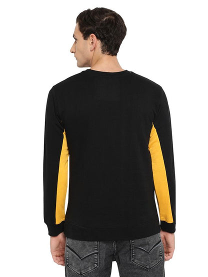 Mens Winter Sweatshirt Soft Cotton Full Sleeve Warm Casual Sweatshirt for Cold Weather