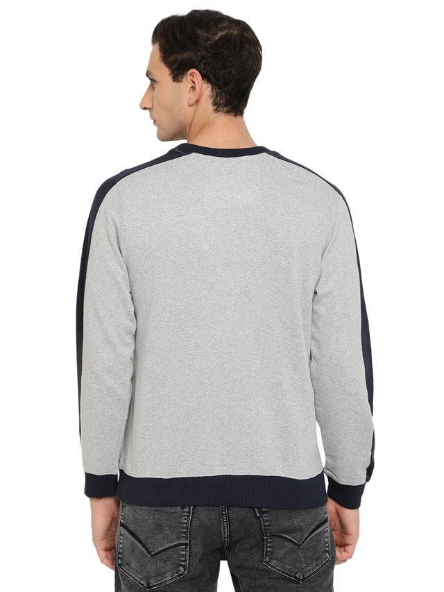 Mens Winter Sweatshirt Soft Cotton Full Sleeve Warm Casual Sweatshirt for Cold Weather