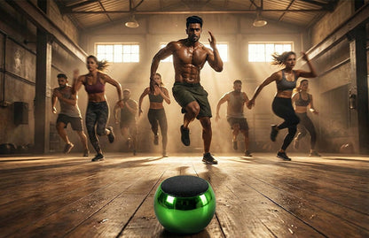 Premium Mini Steel Wireless Speaker with Powerful Surround Sound